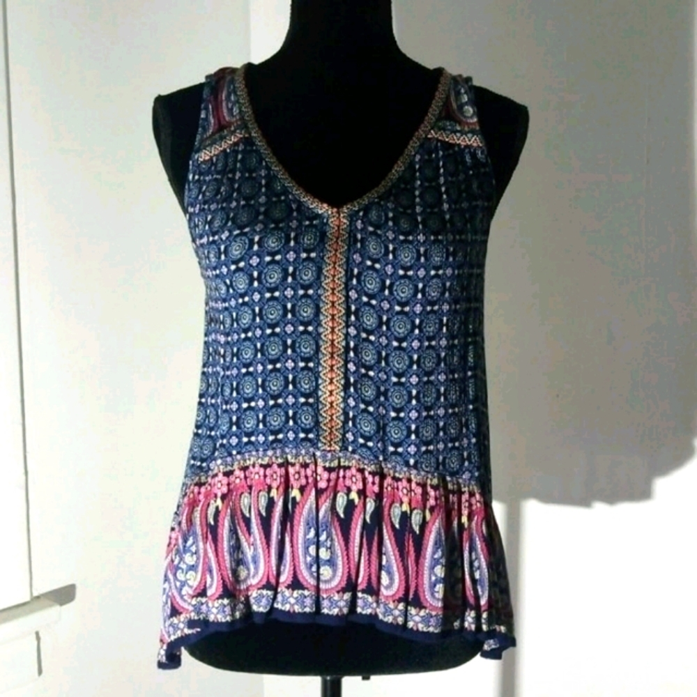 Patrons Of Piece Boho Crop Top Tank